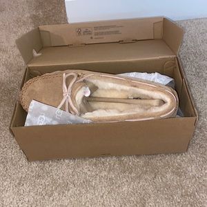 UGG womens slippers, moccasin style, Brand new in box,